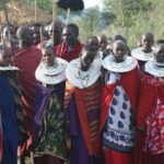 Our Maasai Tribe welcome you with song and dance